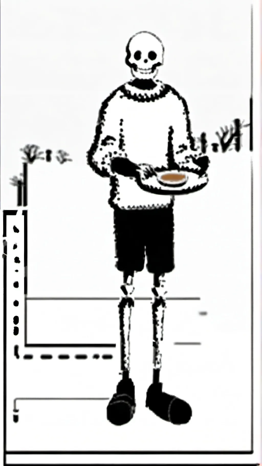 ai character: Papyrus  background