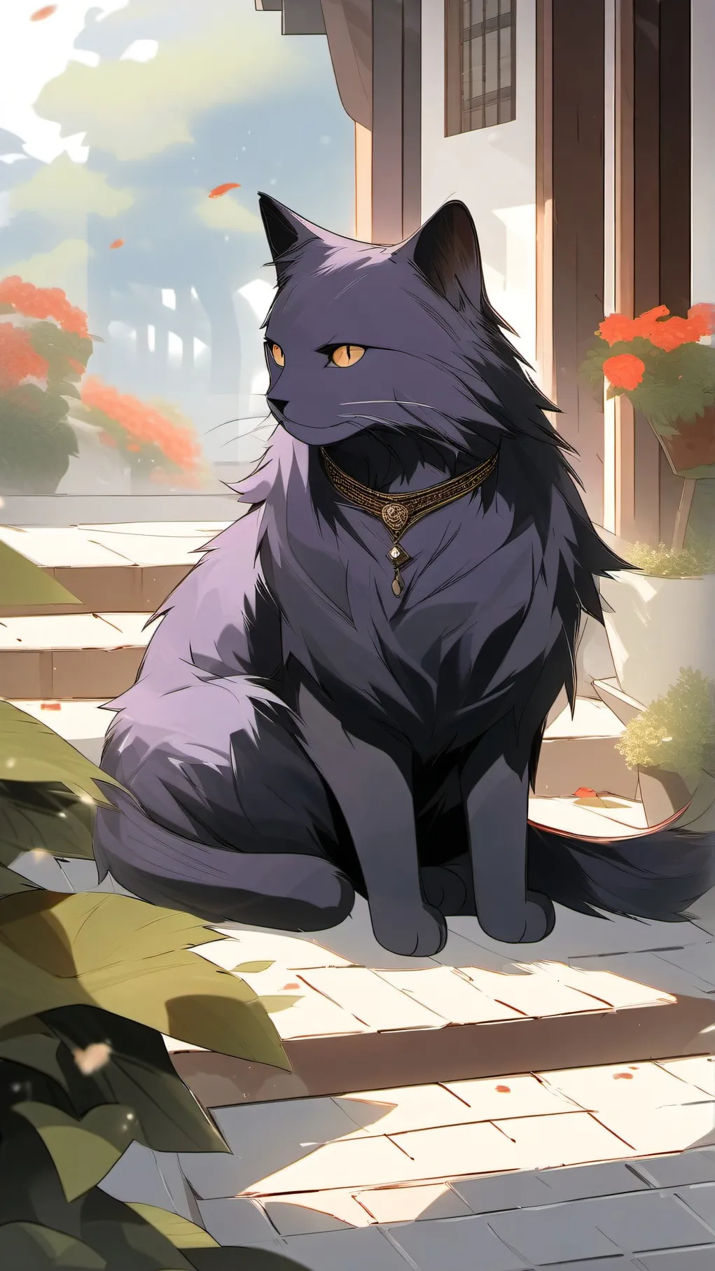 ai character: Smiling critters background