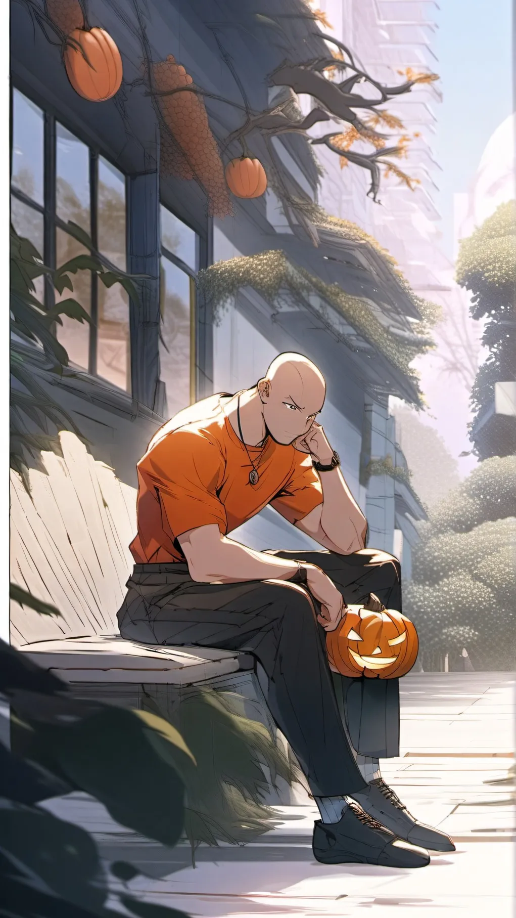 ai character: Michael Scofield background