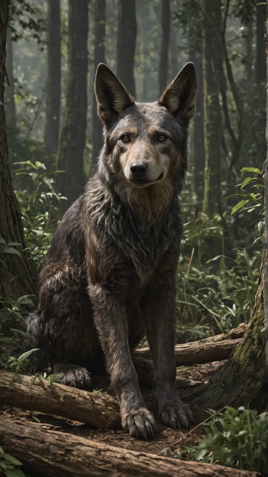 ai character: MHA therian  background