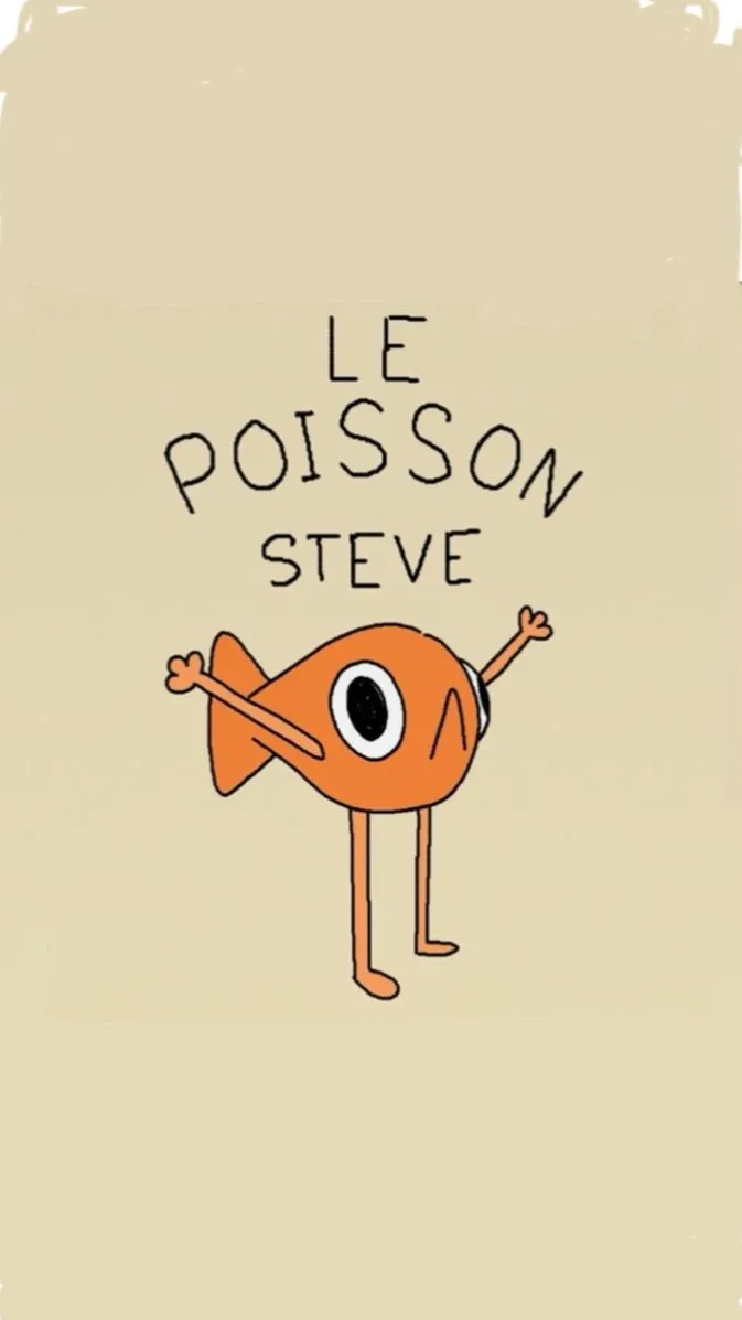ai character: LE POISSON STEVE background