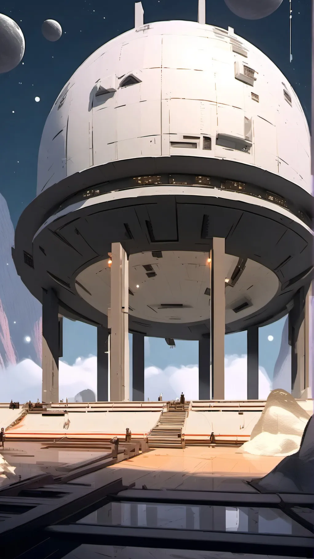 ai character: Colony Ark  background