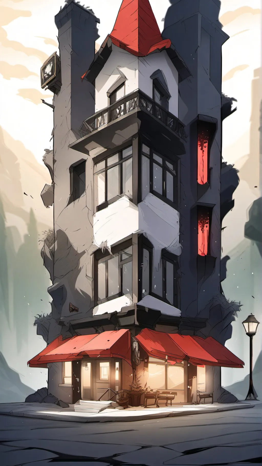 ai character: HH turned into kid background