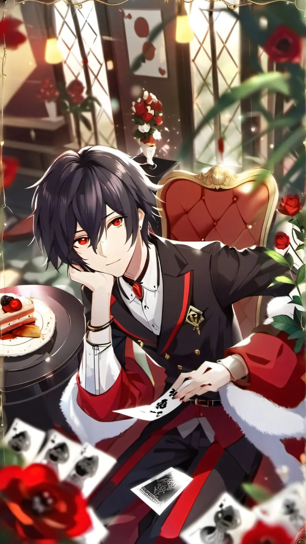 ai character: HH but Gender swap background