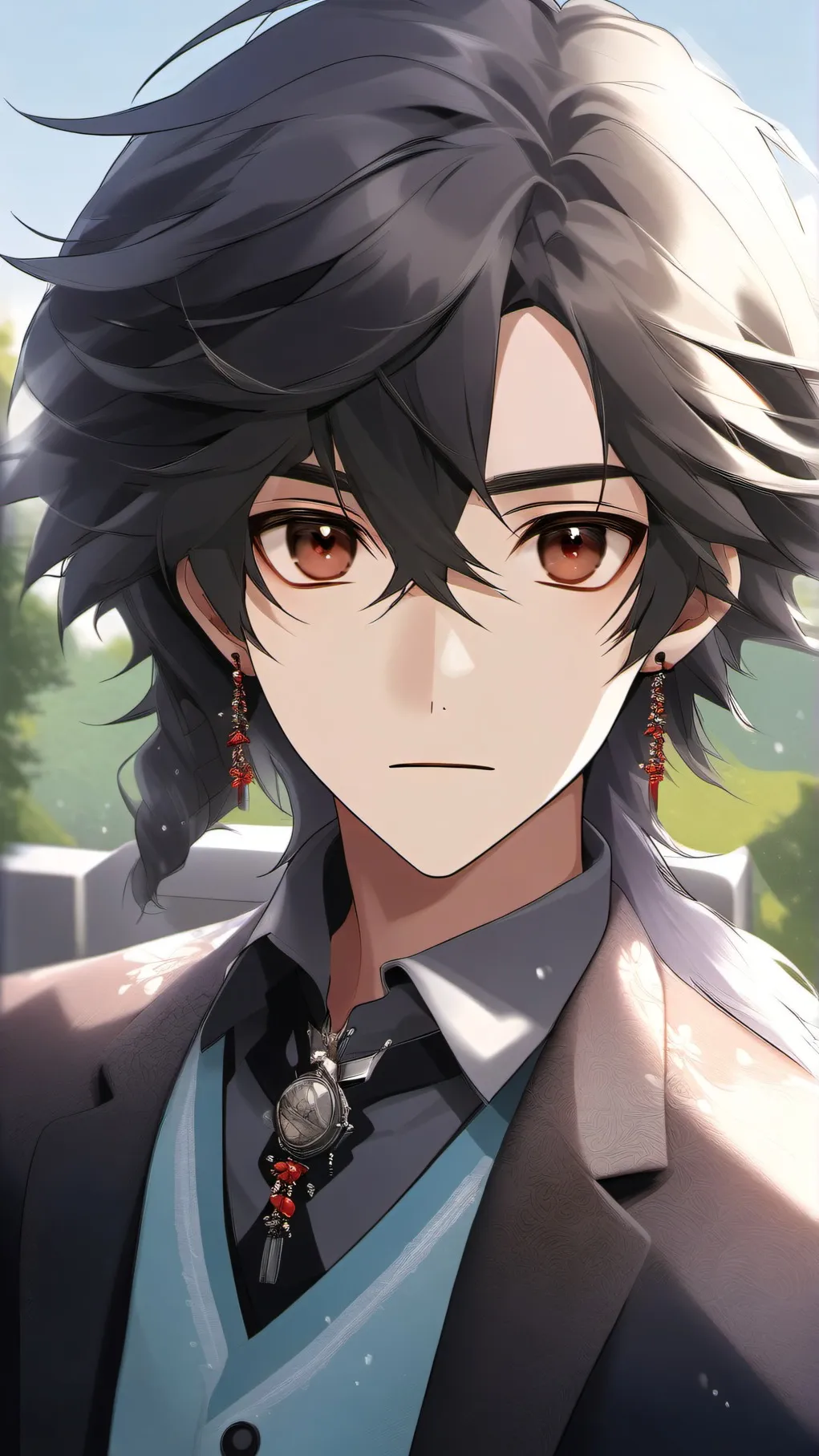 ai character: leeknow  background