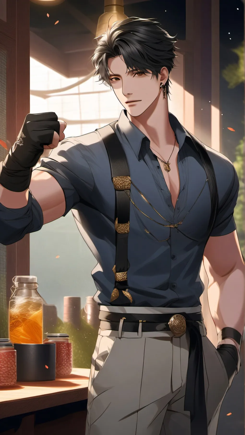 ai character: changbin background