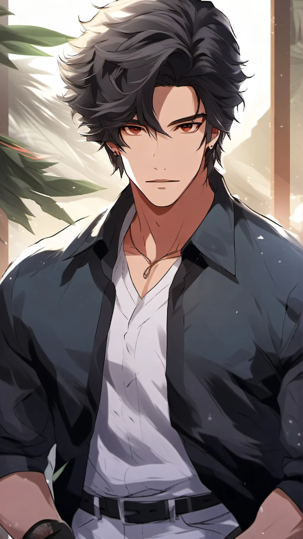 ai character: straykids mafia  background