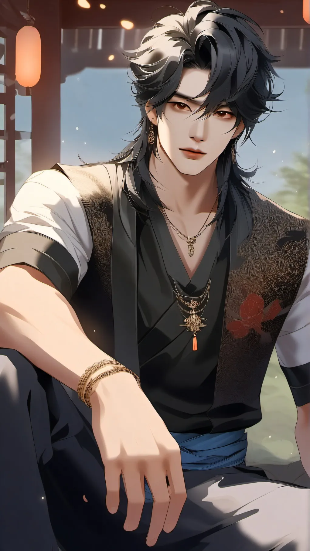 ai character: j-hope mafia background