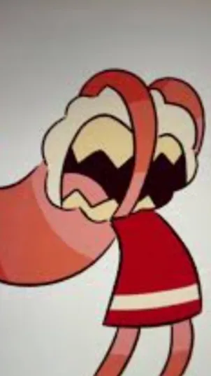 ai character: Shrimpo background