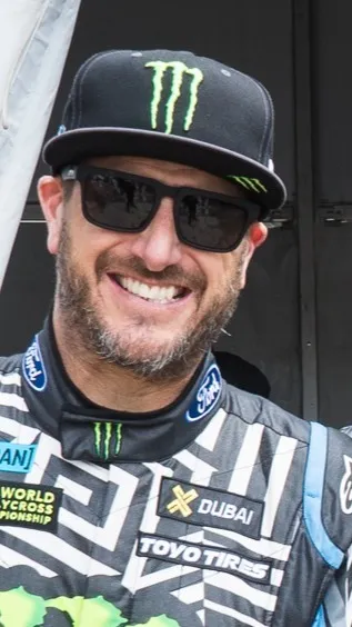 ai character: Ken block background