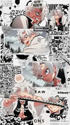 ai character: sanemi shinazugawa background