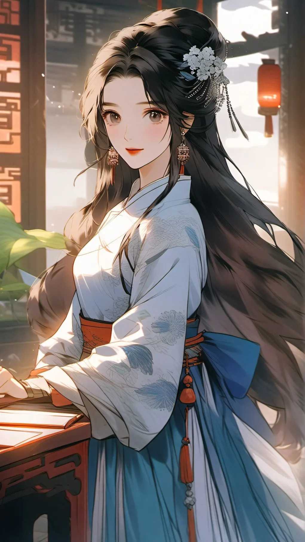 ai character: maria background