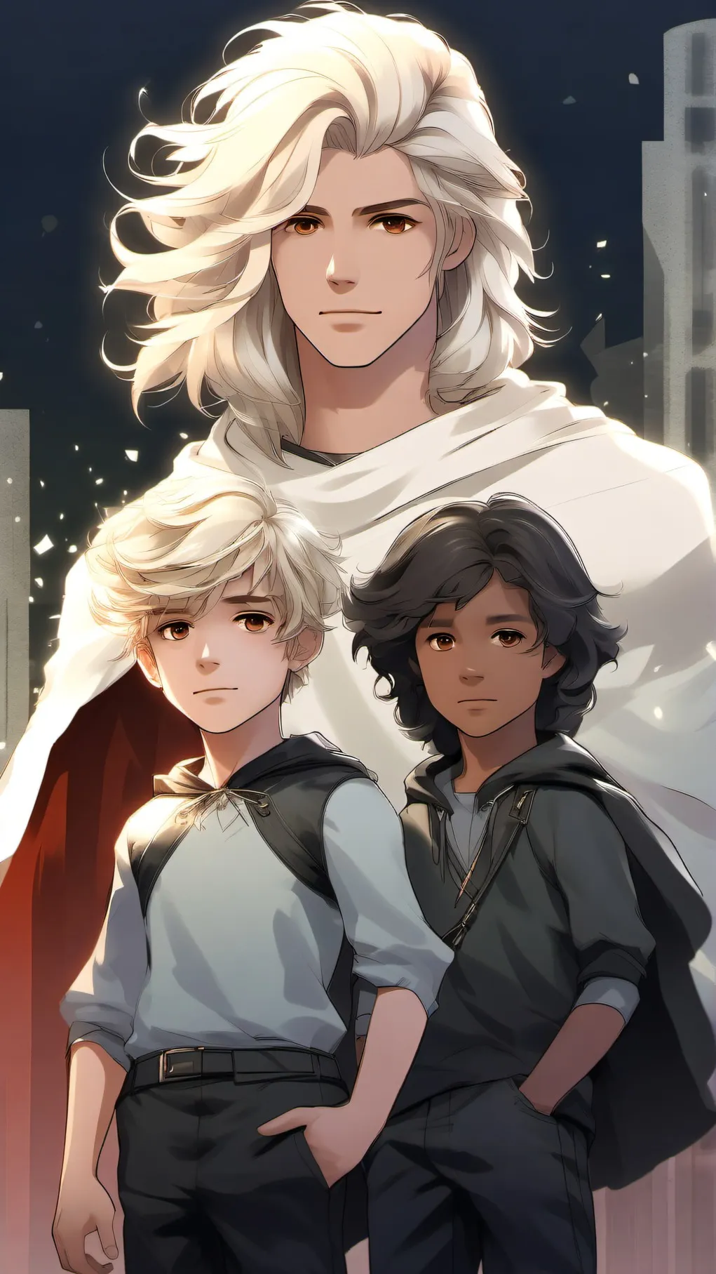 ai character: captain underpants background