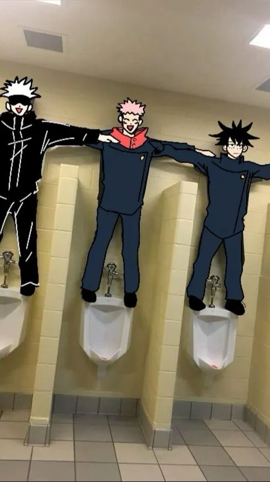 ai character: JJK - Goofy stuff background