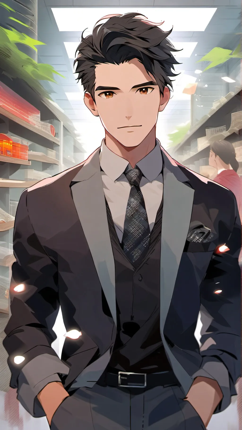 ai character: Bio teacher <3 ~ background