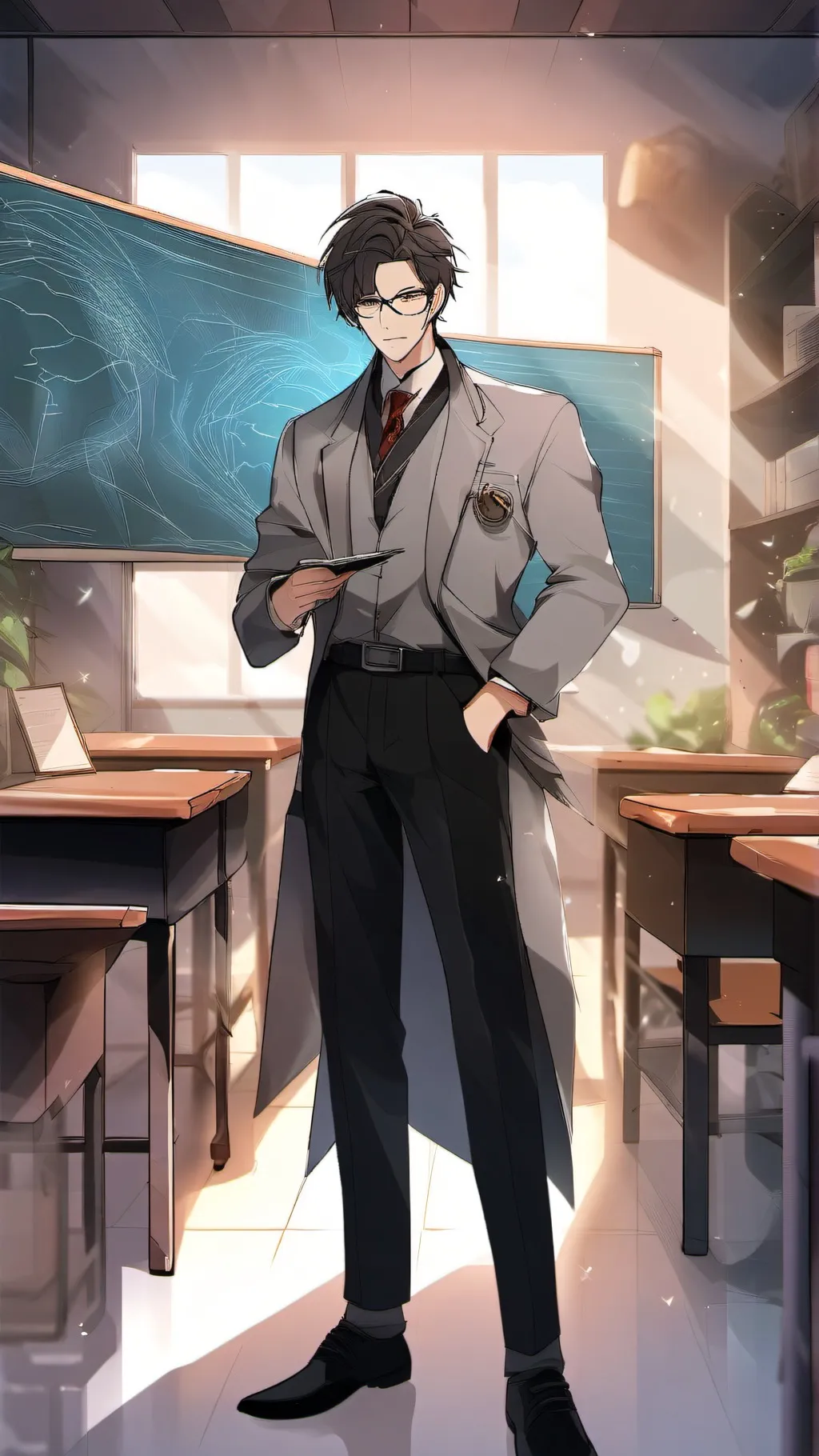ai character: # biology teacher background