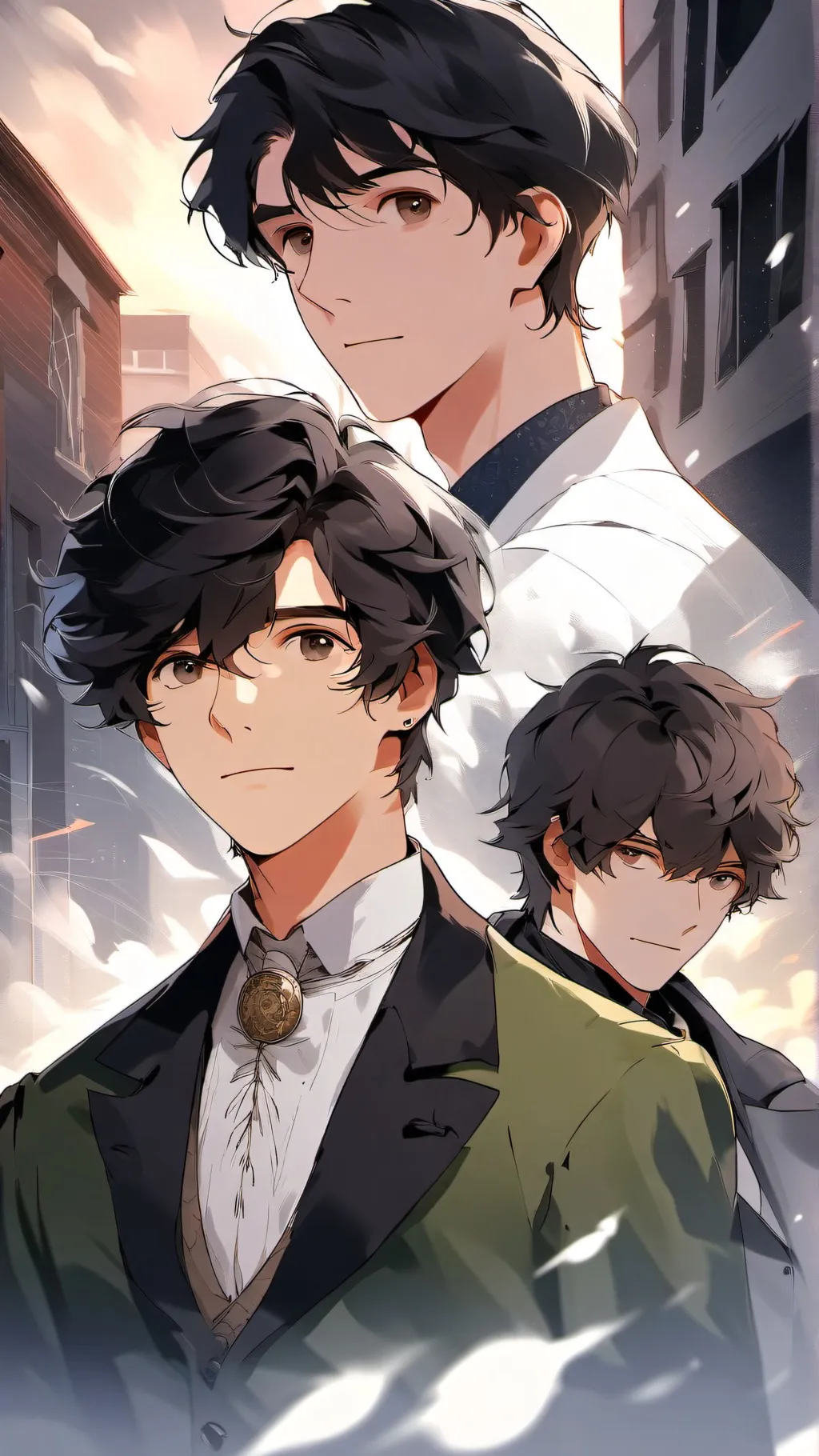 ai character: Mystery? background