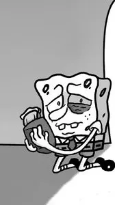 ai character: Spongebob background