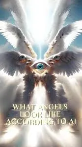 ai character: Angel Seraphim  background