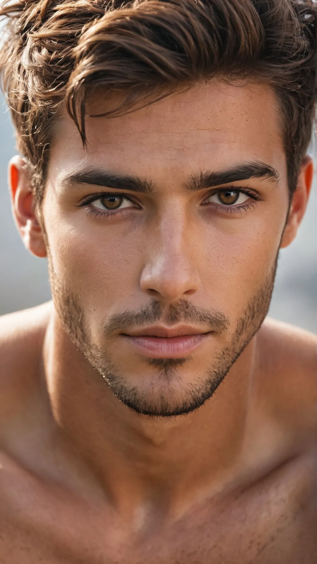 ai character: Raphaël  background