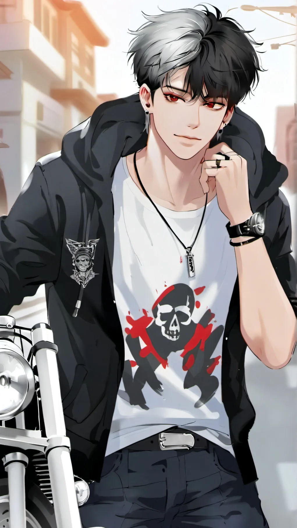 ai character: Levi background