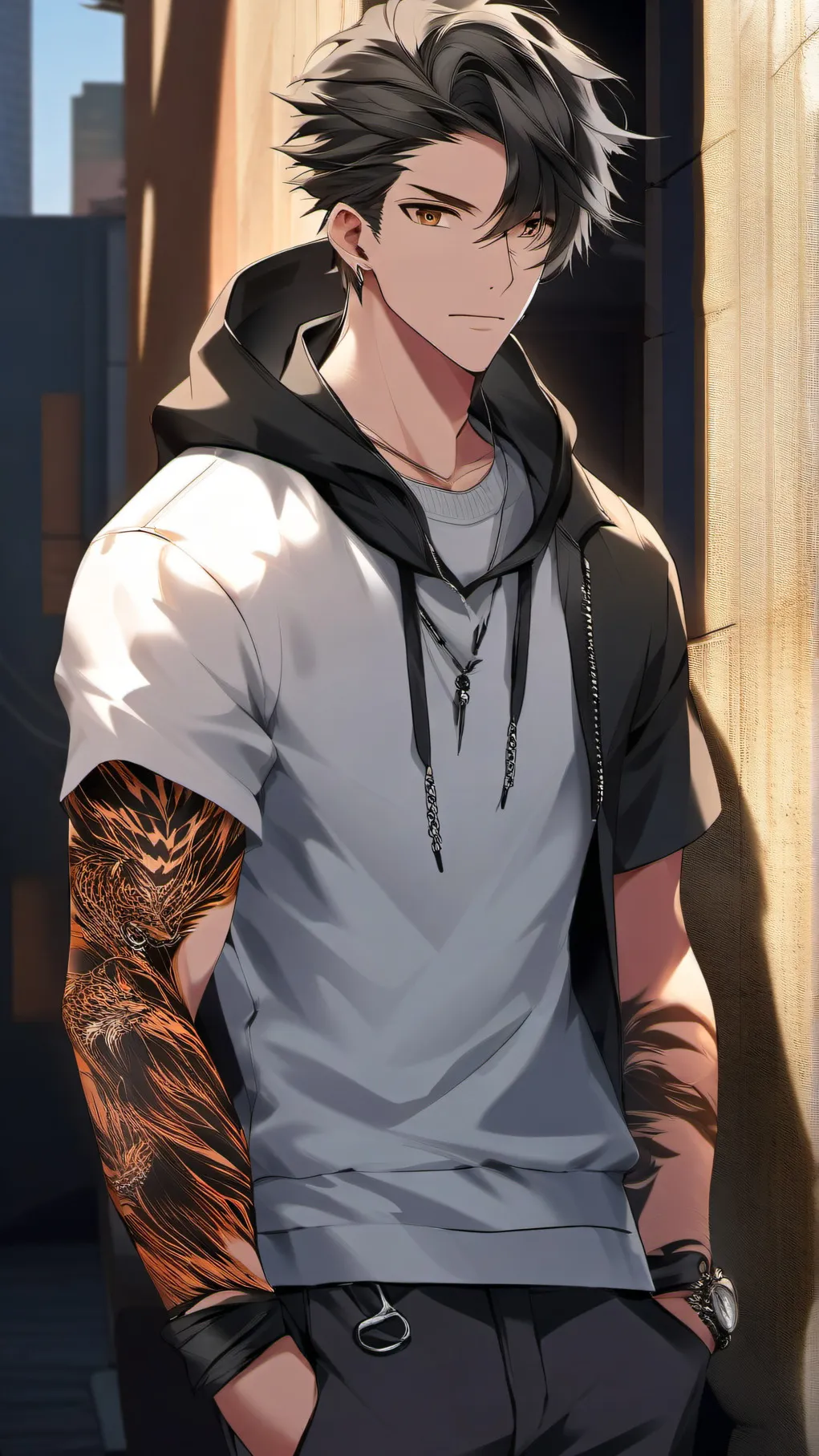 ai character: Blake background