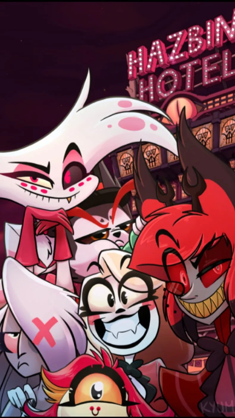 ai character: Hazbin Hotel background