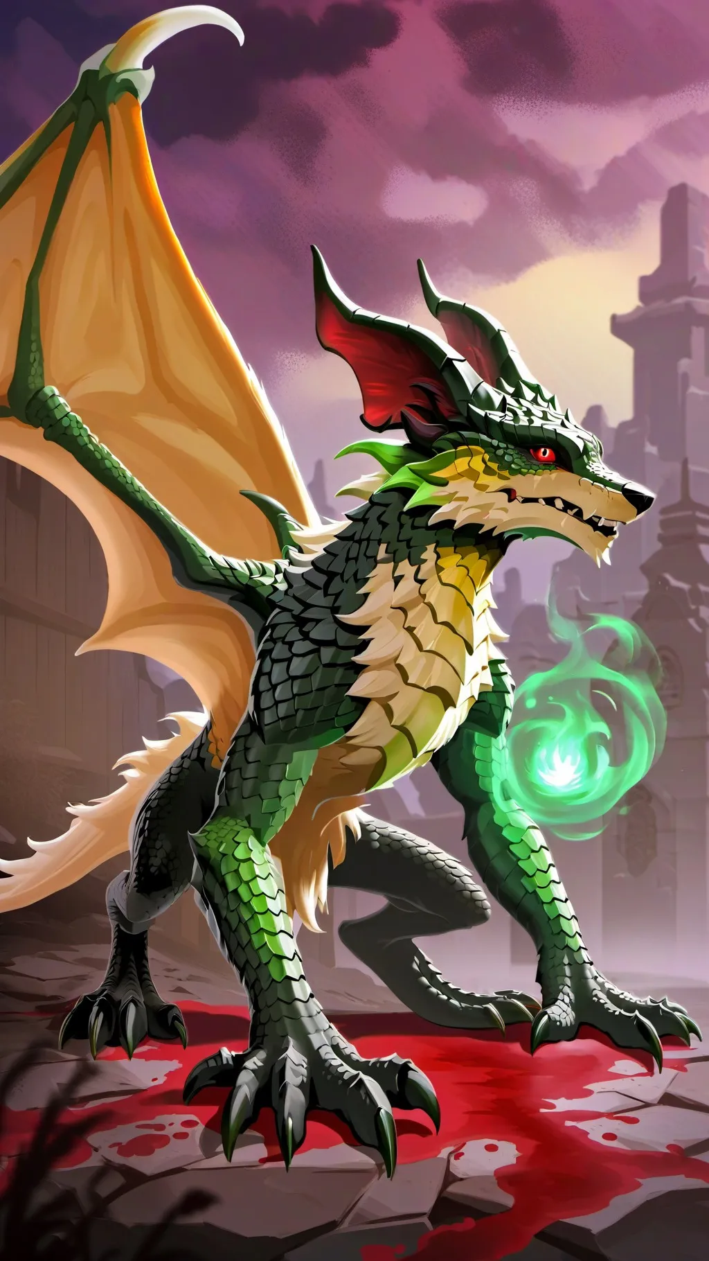 ai character: Arron background