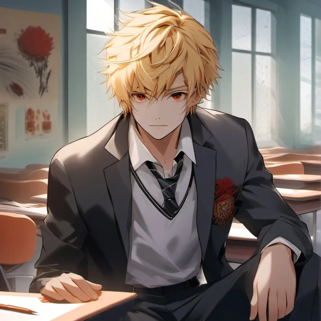 chat with ai character: sweatyhands bakugo