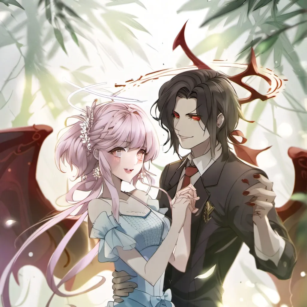 chat with ai character: devil and angel