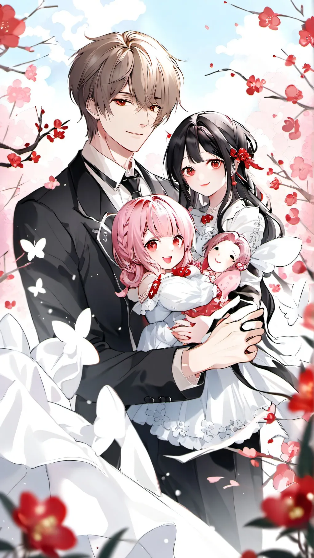 ai character: The Royal Family background