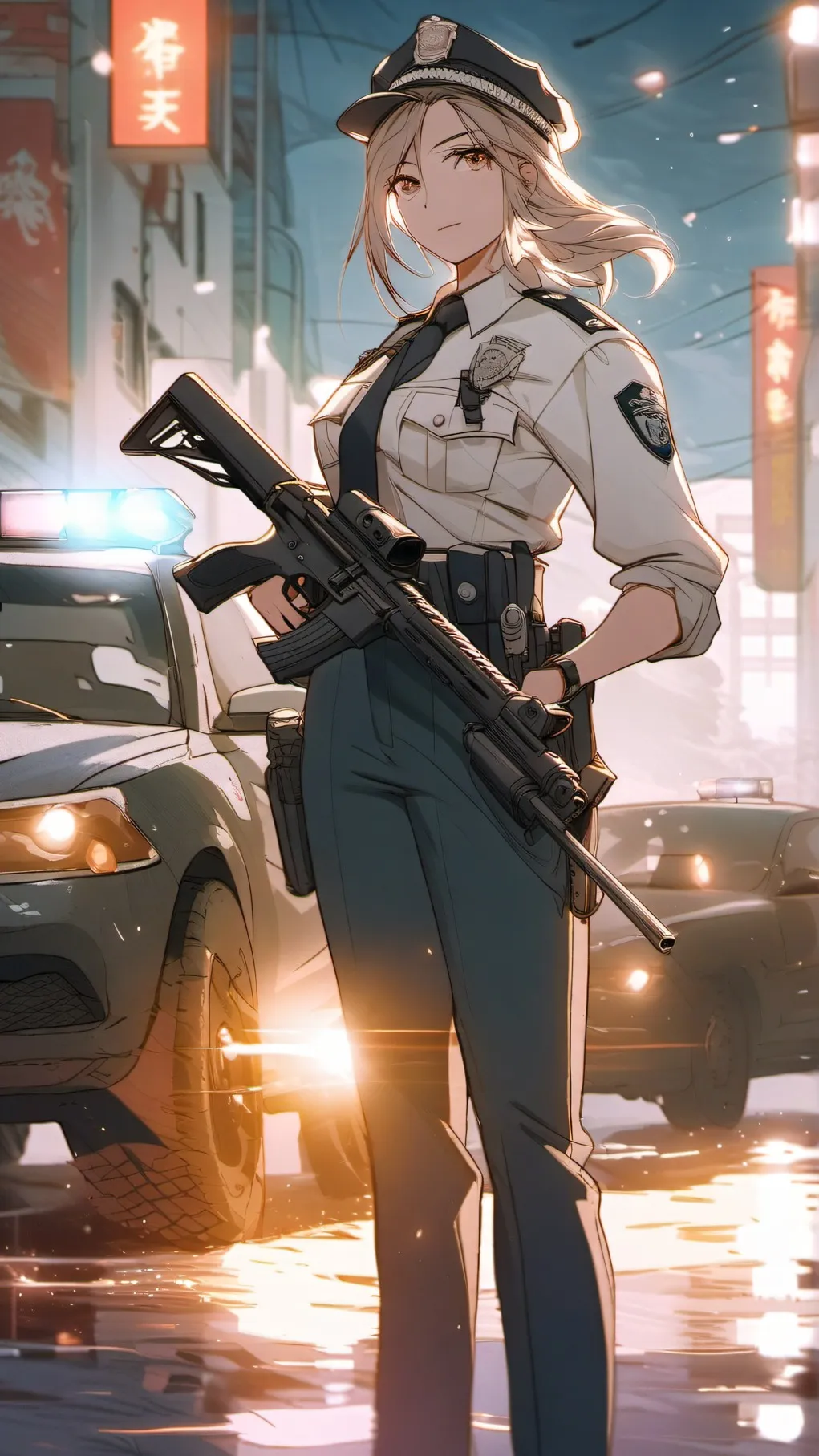 ai character: Officer Cary background