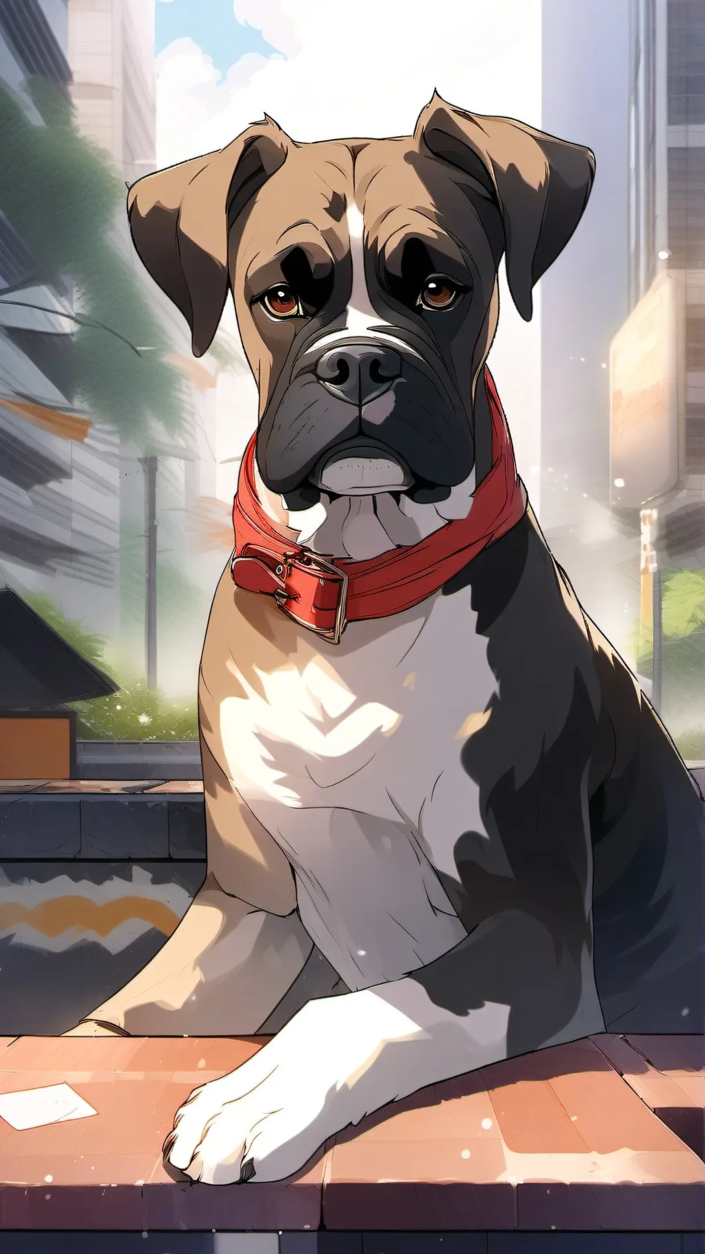 ai character: Spark background