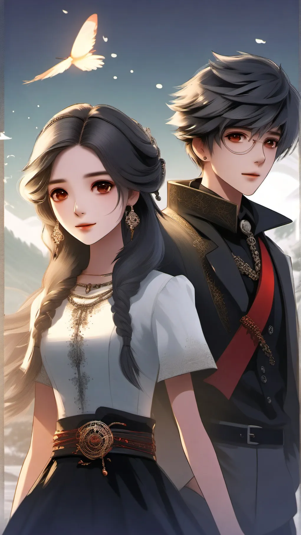 ai character: Ying and Ling background