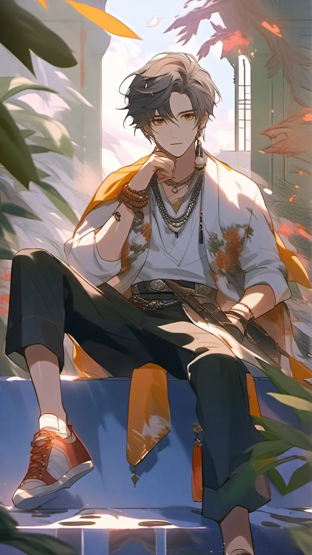 ai character: Continents human background