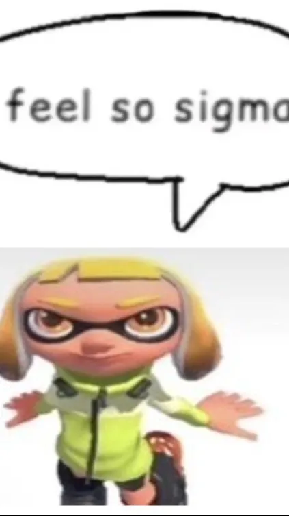 ai character: splatoon talkie  background
