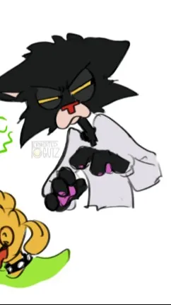 ai character: bad kitty background