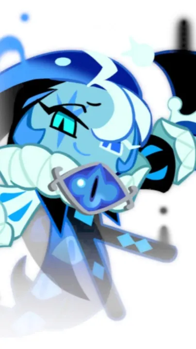 ai character: Shadow milk cookie background