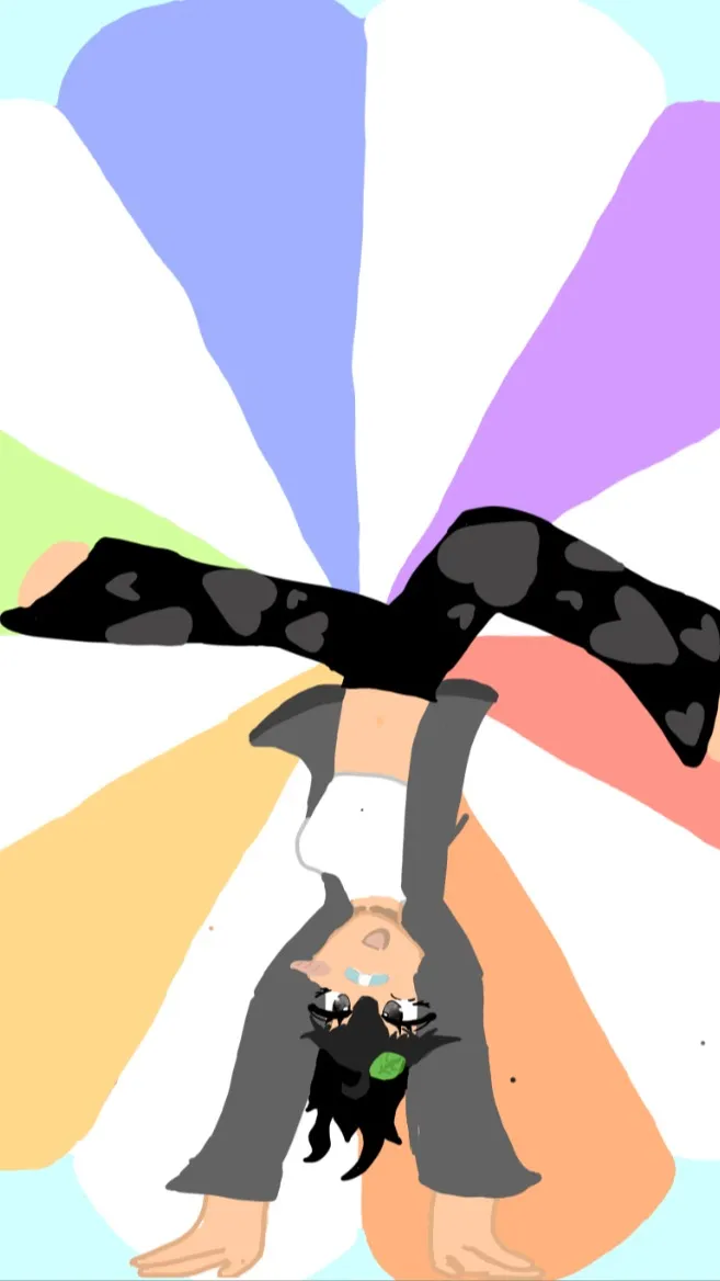 ai character: Sorry ❤️  background