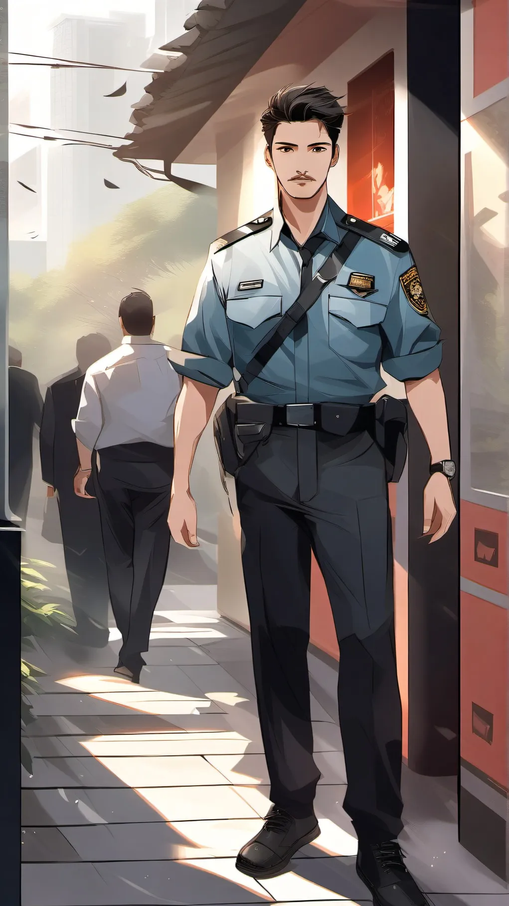 ai character: Fnaf background