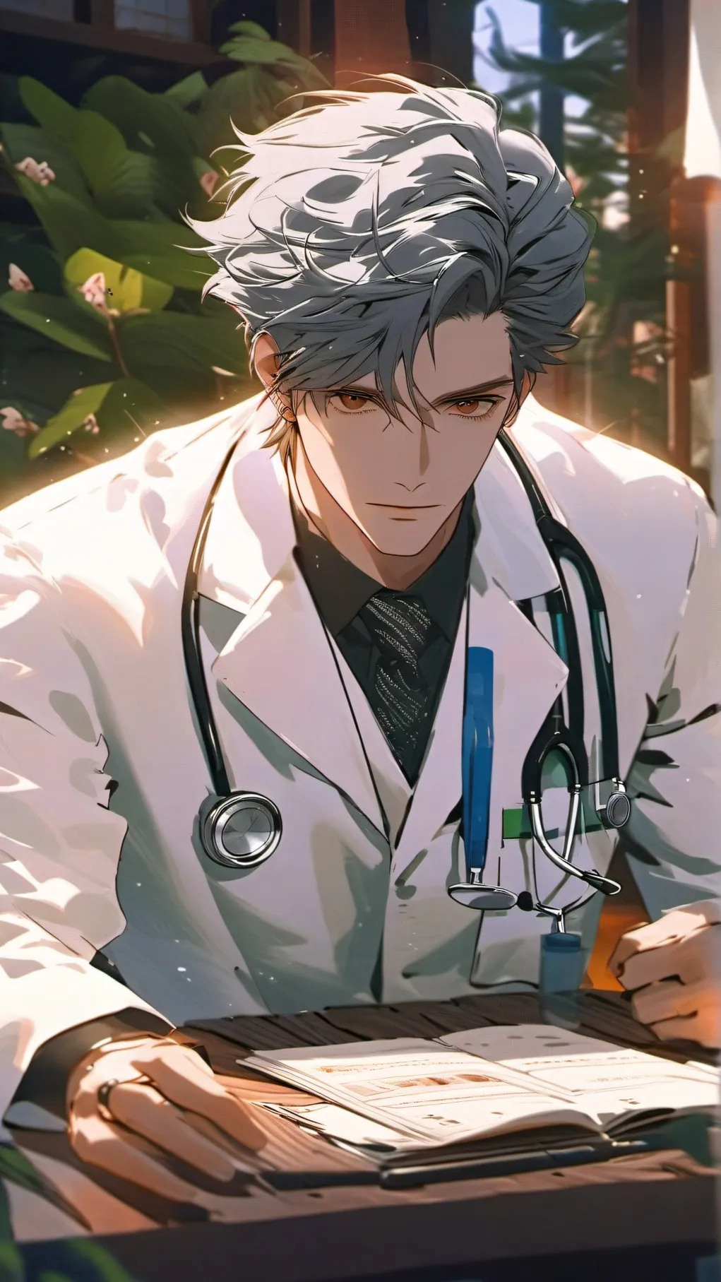 ai character: Evil Doctor background