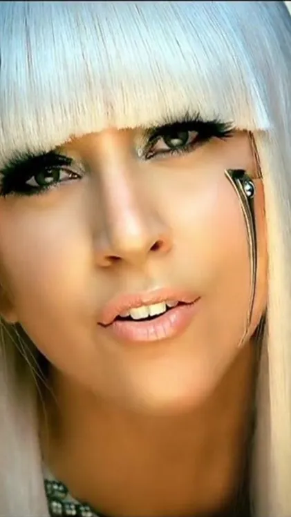 ai character: Lady gaga  background