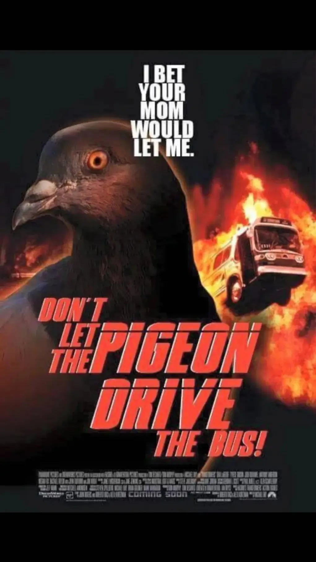 ai character: who let the pigeon background