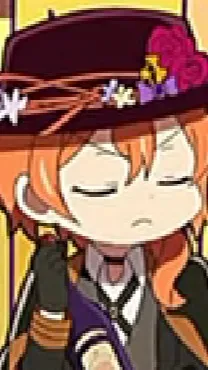 ai character: Chuuya Nakahara !! background