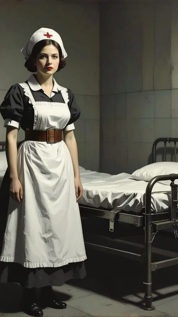 ai character: Nurse Astrid background
