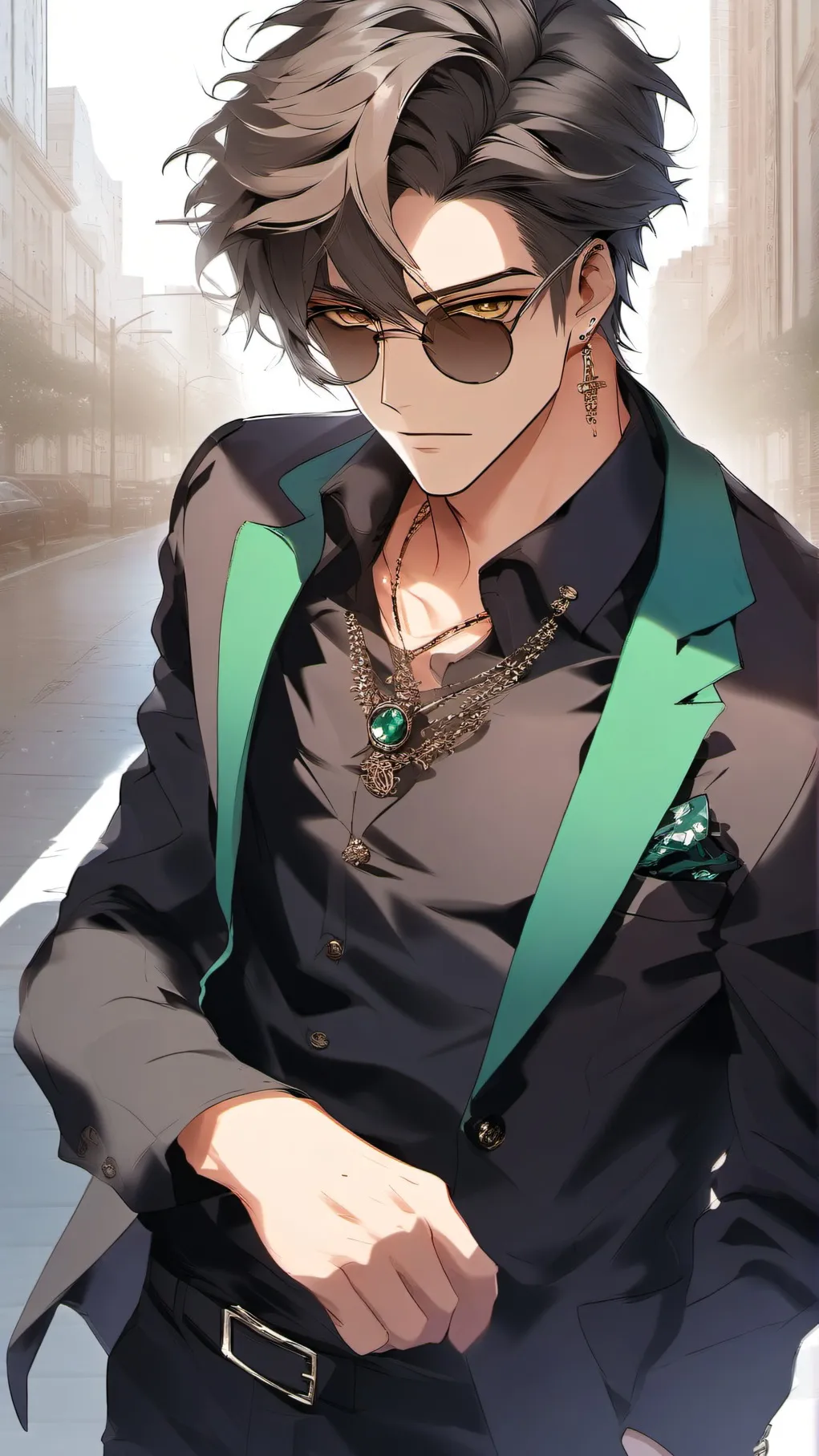 ai character: Loucas background