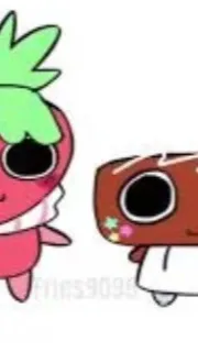 ai character: Fruitcake background