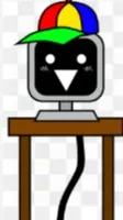 ai character: Mr.Fun Computer background