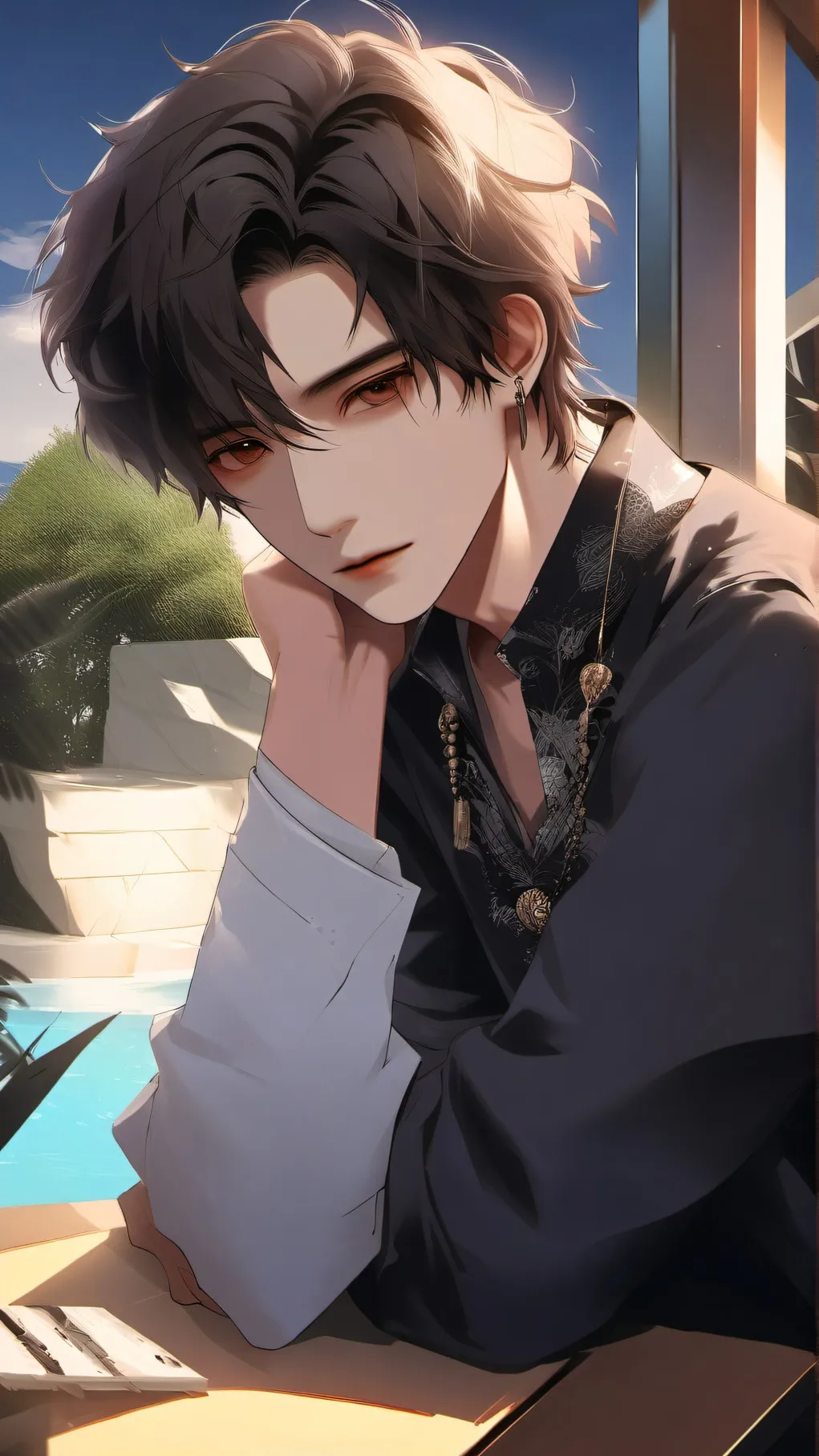 ai character: alex background