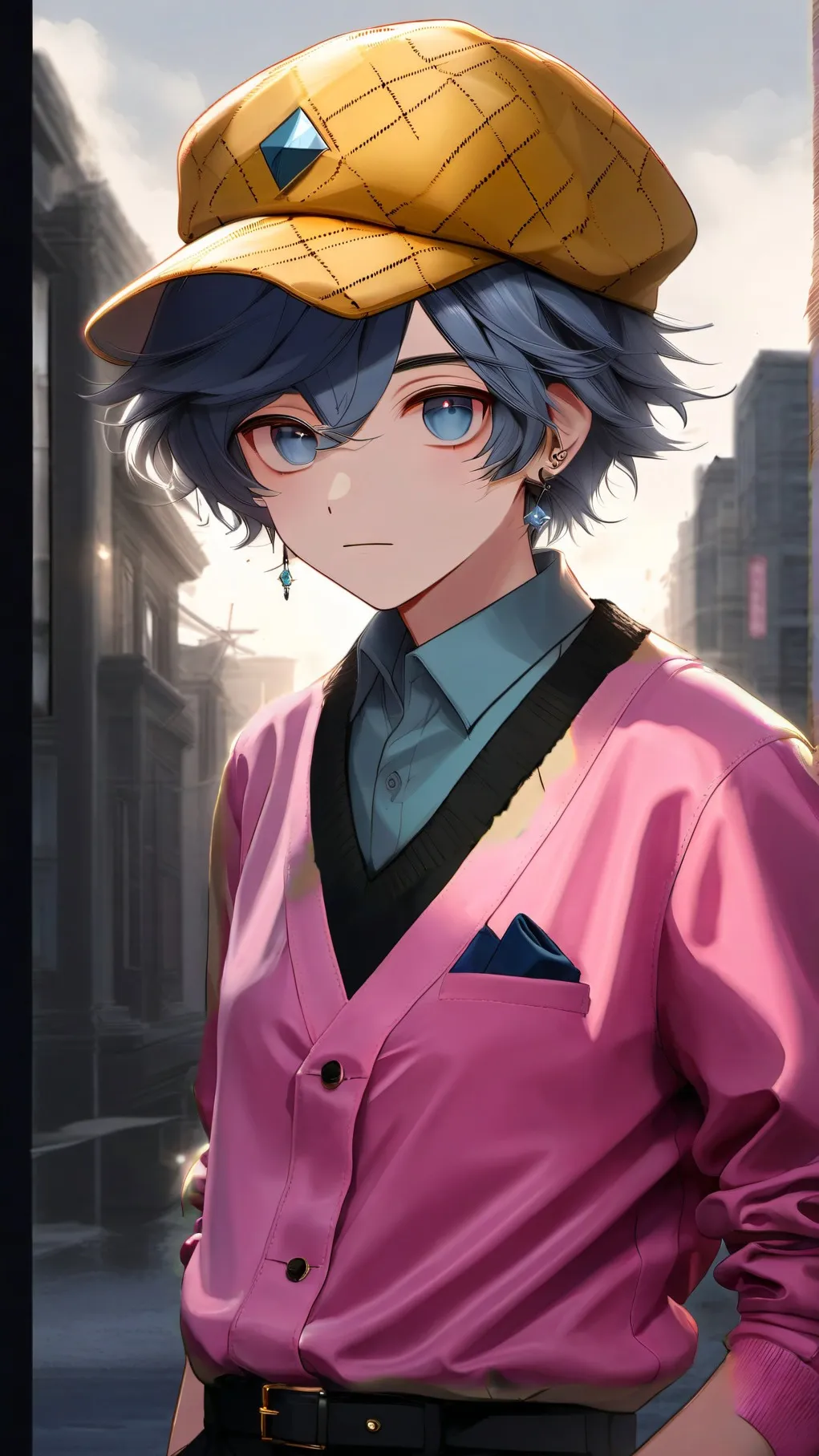 ai character: Saja boys background